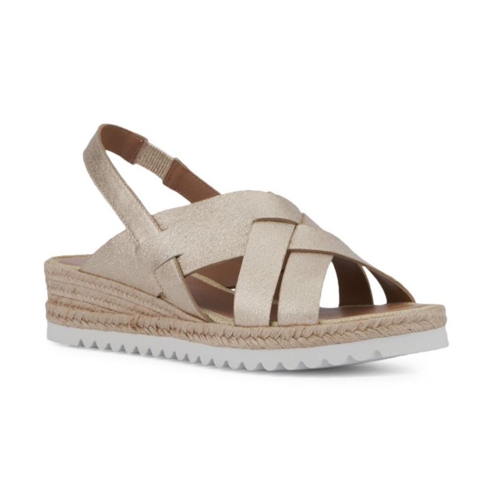 Aquatalia Amaya Women’s Waterproof Slingback Espadrille Wedge Sandal size 9 NWT